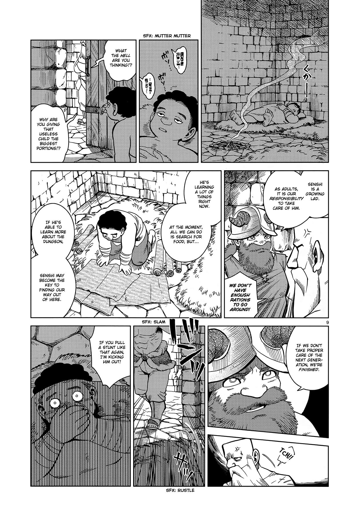 Dungeon Meshi Chapter 49: Griffin Soup page 9 - Mangakakalot