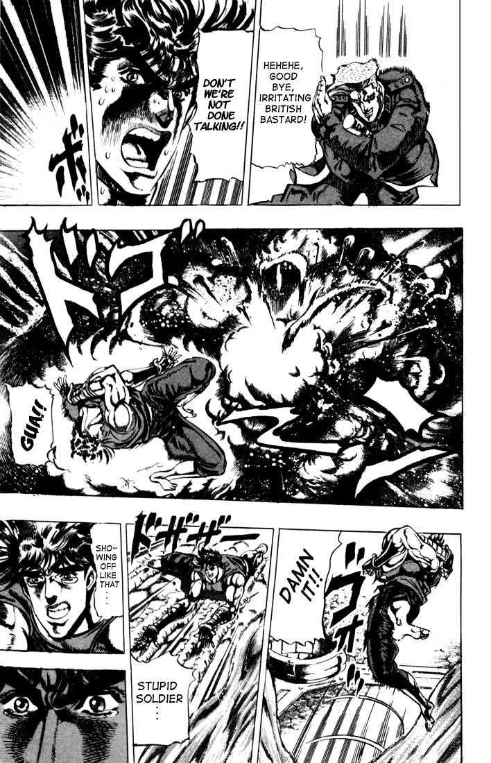 Jojo's Bizarre Adventure Vol.7 Chapter 61 : The End Of A Proud Man page 9 - 