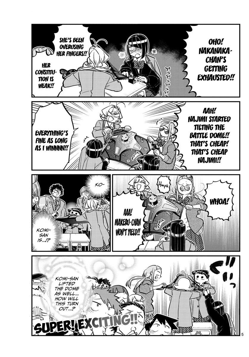 Read Komi-San Wa Komyushou Desu Chapter 276: Getting Fat Over New Years  Mumble Mumble on Mangakakalot