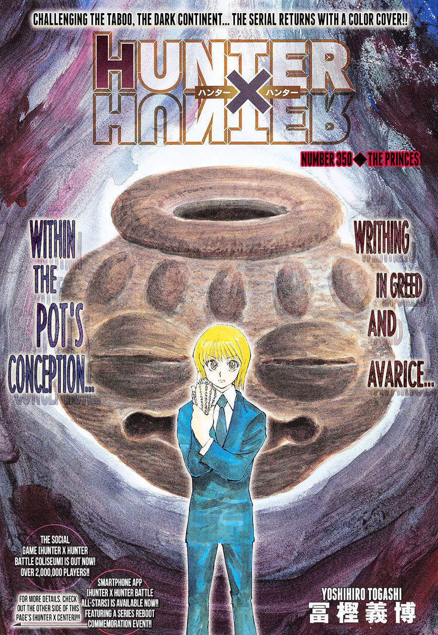 Read Hunter X Hunter Vol 30 Chapter 350 On Mangakakalot