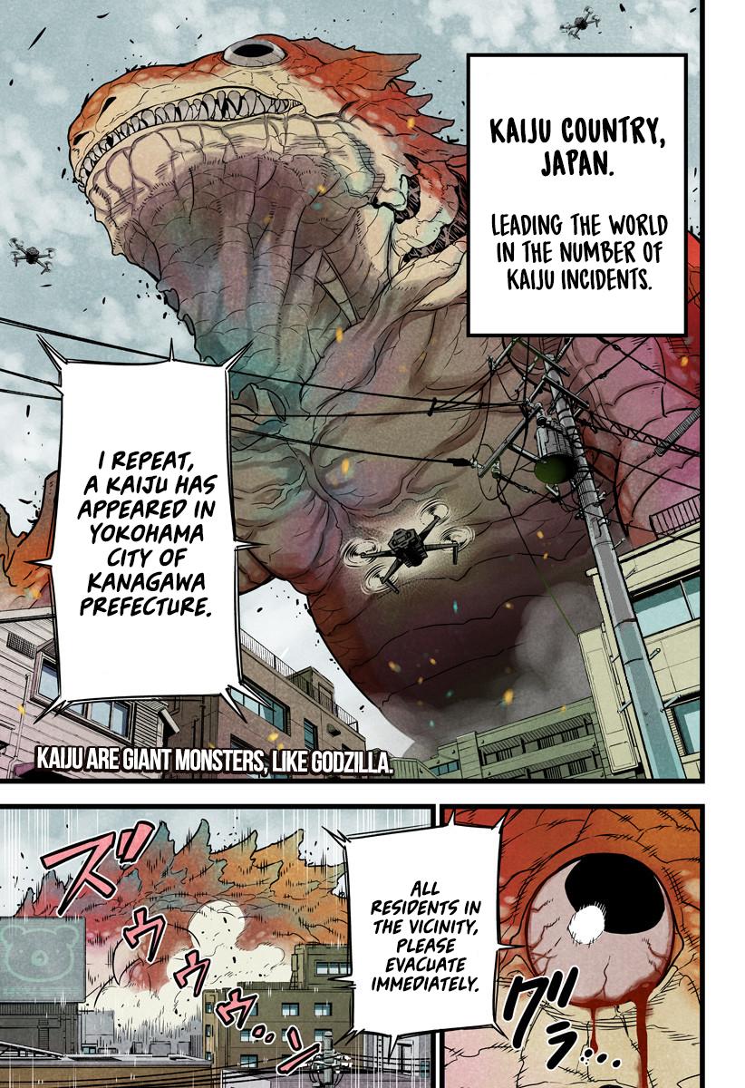 Kaiju No. 8 Chapter 1: The Man Who Turned In A Kaijuu page 2 - Mangakakalot