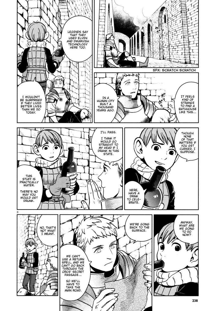 Dungeon Meshi Chapter 28 : Red Dragon Vi page 8 - Mangakakalot