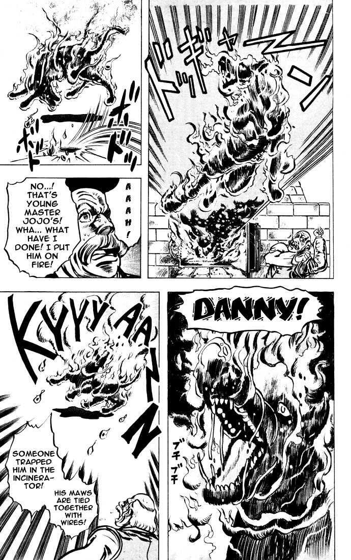 Jojo's Bizarre Adventure Vol.1 Chapter 5 : Danny In Flames page 11 - 