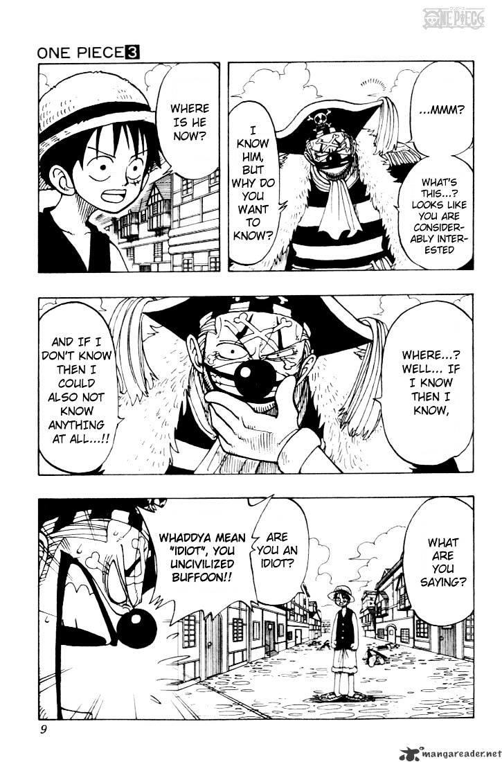 One Piece Chapter 18 : Buggy The Clown Pirate page 8 - Mangakakalot