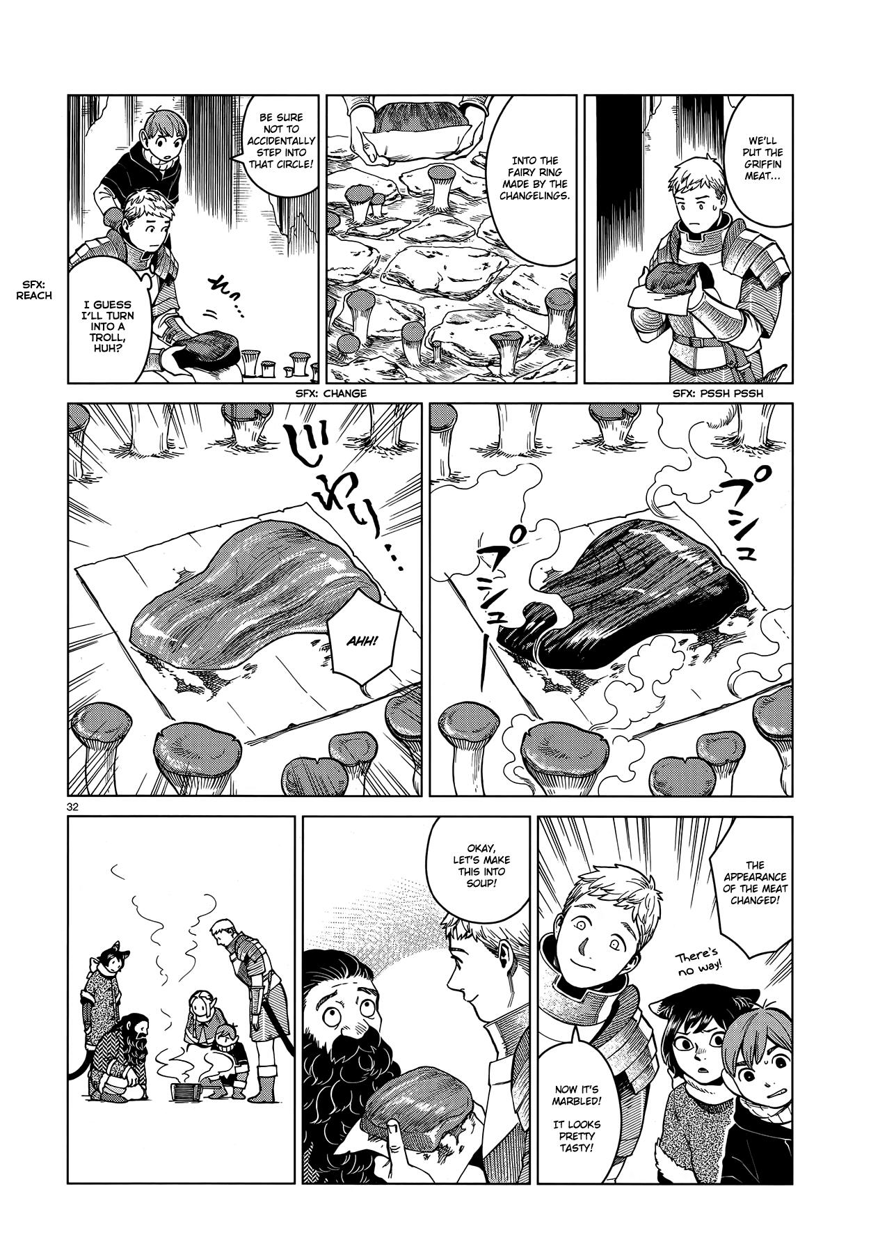 Dungeon Meshi Chapter 49: Griffin Soup page 32 - Mangakakalot