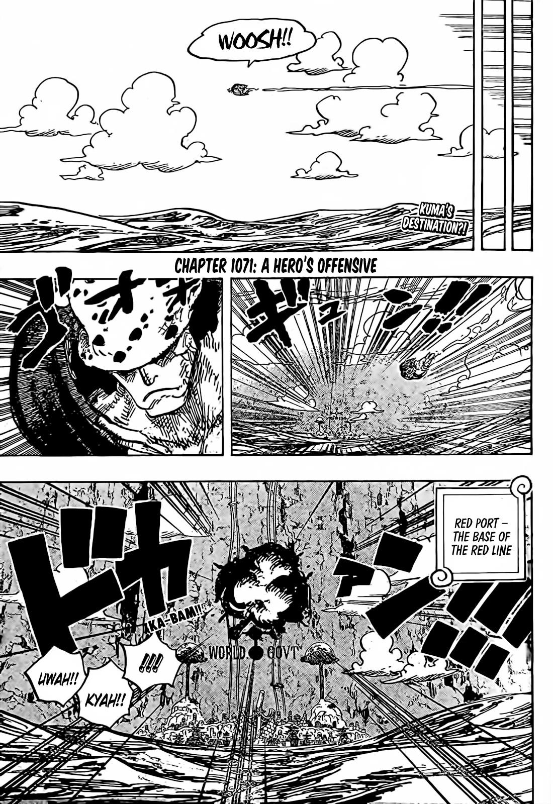 One Piece Chapter 1065 Spoilers Delayed As Break Approches