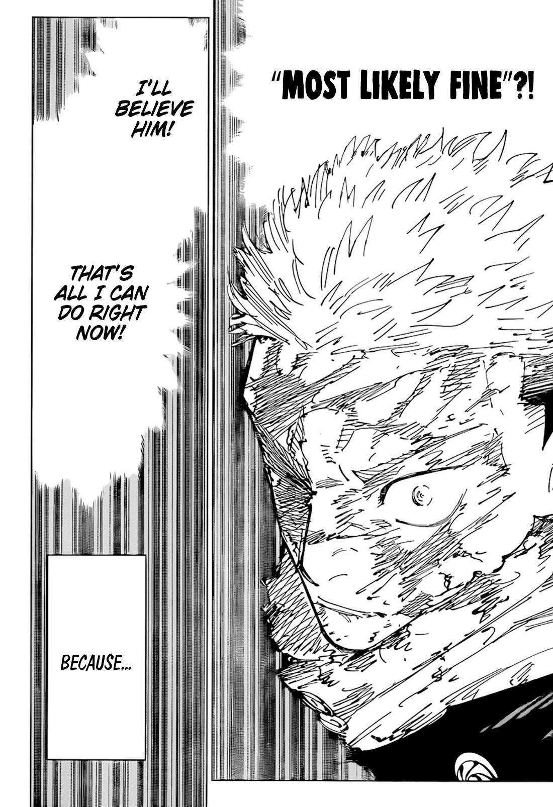 Jujutsu Kaisen Chapter 259: The Decisive Battle In The Uninhabited, Demon-Infested Shinjuku ㉛ page 16 - kaisenjujutsu.com