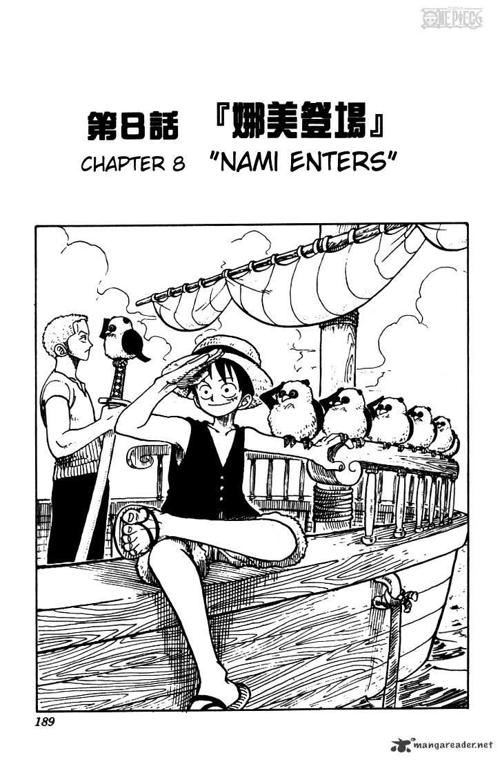 One Piece Chapter 8 : Nami Enters page 1 - Mangakakalot
