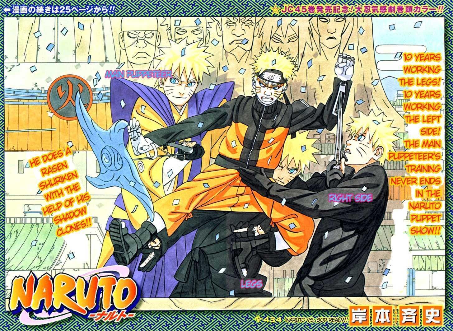 Vol.47 Chapter 434 – Naruto vs. Deva Path!! | 1 page