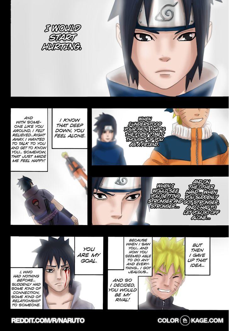 Naruto Vol.72 Chapter 698.1 : Naruto And Sasuke (5)  