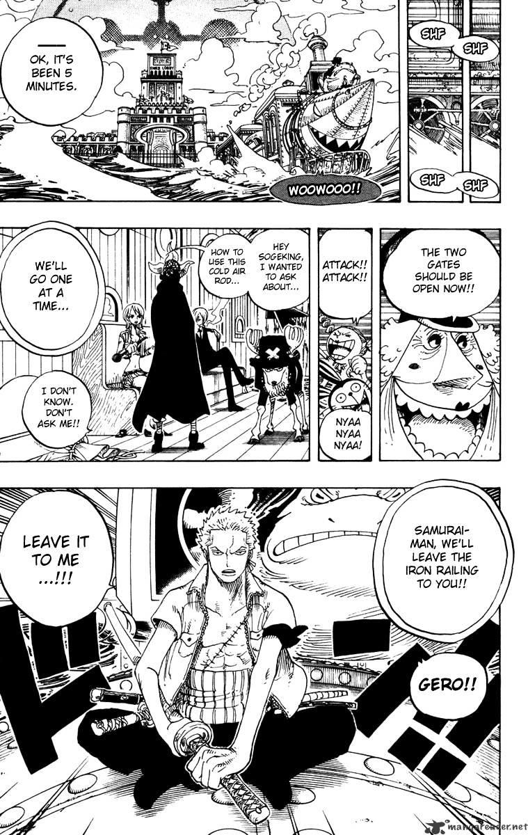 One Piece Chapter 378 : Damage Report page 21 - Mangakakalot