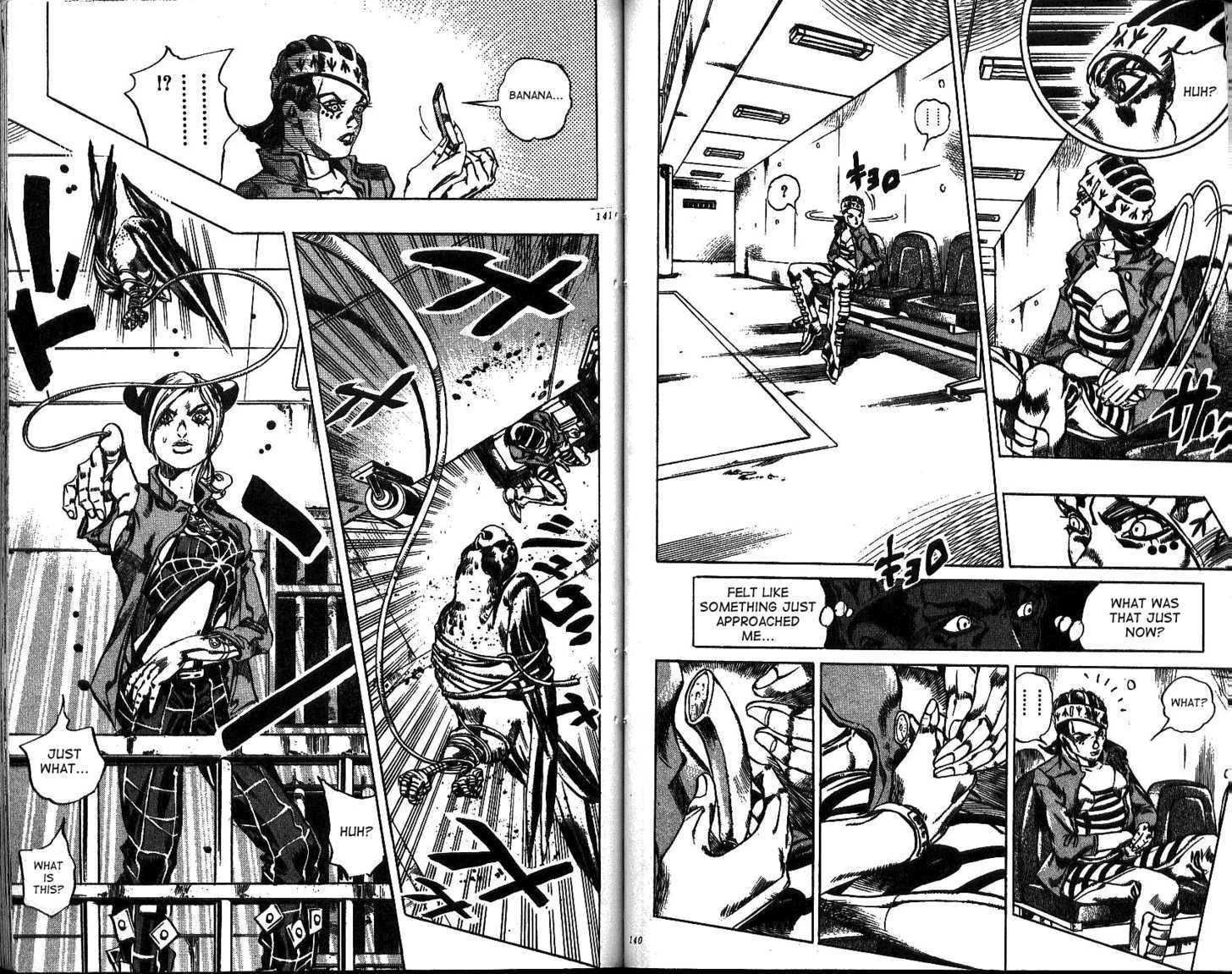 Jojo's Bizarre Adventure Vol.64 Chapter 599 : Prisoner Fe40563: Jolyne Kujo (2) page 9 - 