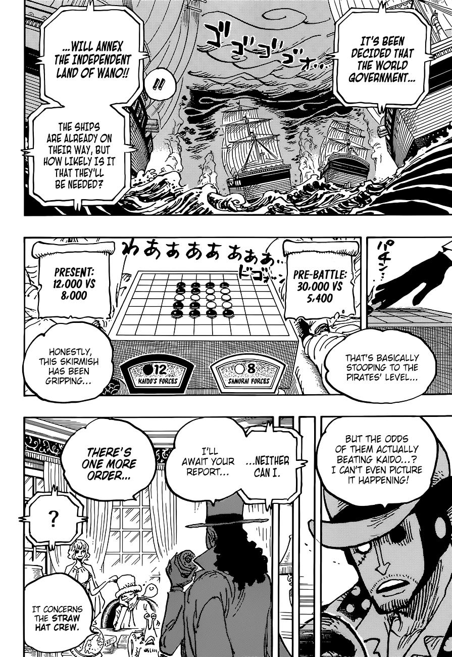 One Piece Chapter 1032 spoilers: CP0 makes a move, Zoro's conclusion, and  Komurasaki returns?