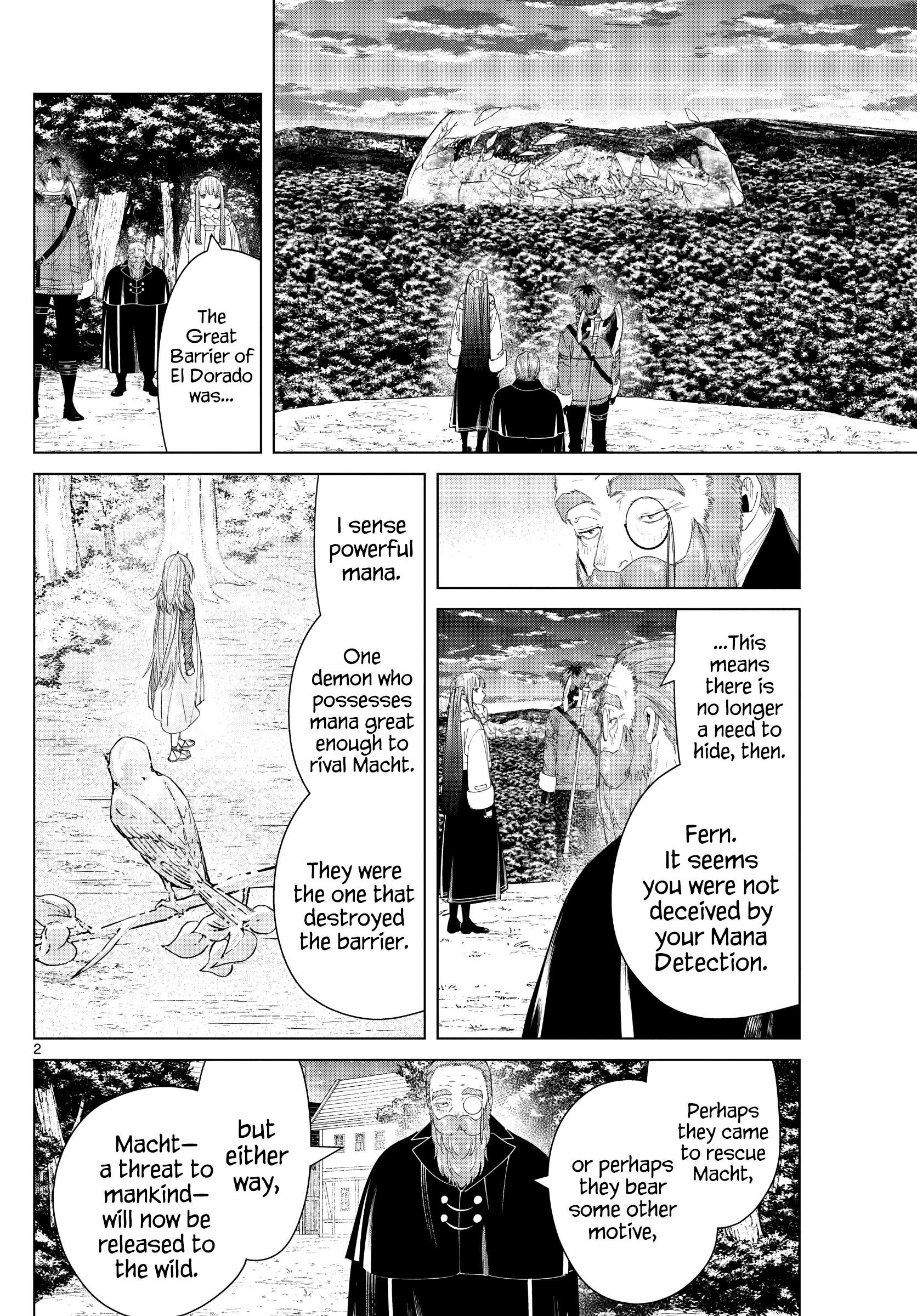 Sousou No Frieren Chapter 95: Nameless Great Demon page 2 - Mangakakalot