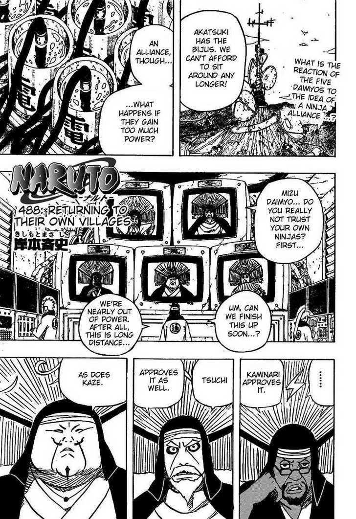 Vol.52 Chapter 488 – Each to Their Respective Villages | 1 page