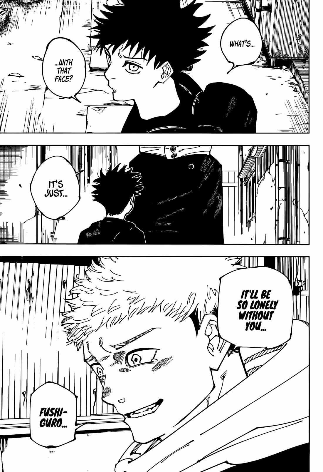 Jujutsu Kaisen Chapter 266 page 11 - kaisenjujutsu.com