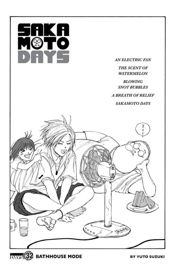 Sakamoto Days Chapter 32 : Days 32 Bathhouse Mode page 2 - Mangakakalot