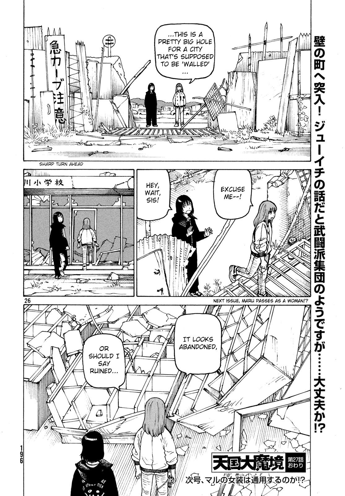 Tengoku Daimakyou Chapter 27: Walled City ➂ page 26 - Mangakakalot
