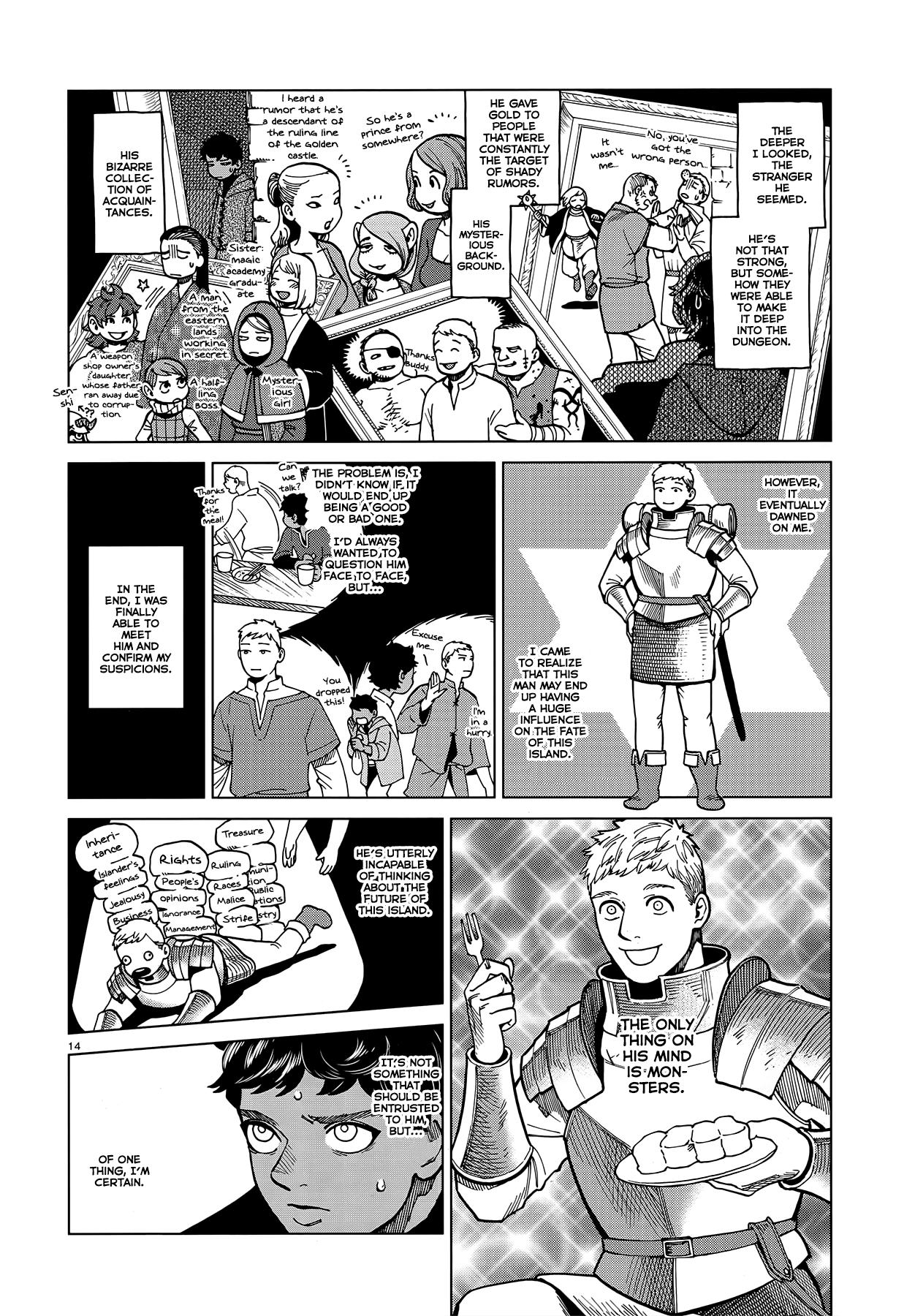 Dungeon Meshi Chapter 45: Egg page 14 - Mangakakalot