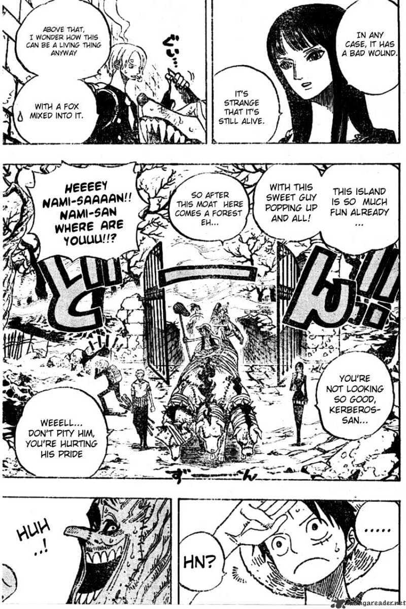 One Piece Chapter 447 : Surprise Zombie page 5 - Mangakakalot