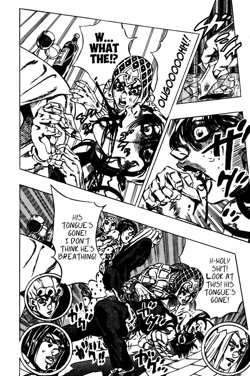 Jojo's Bizarre Adventure Vol.56 Chapter 525 : Clash And Taking Head - Part 1 page 11 - 