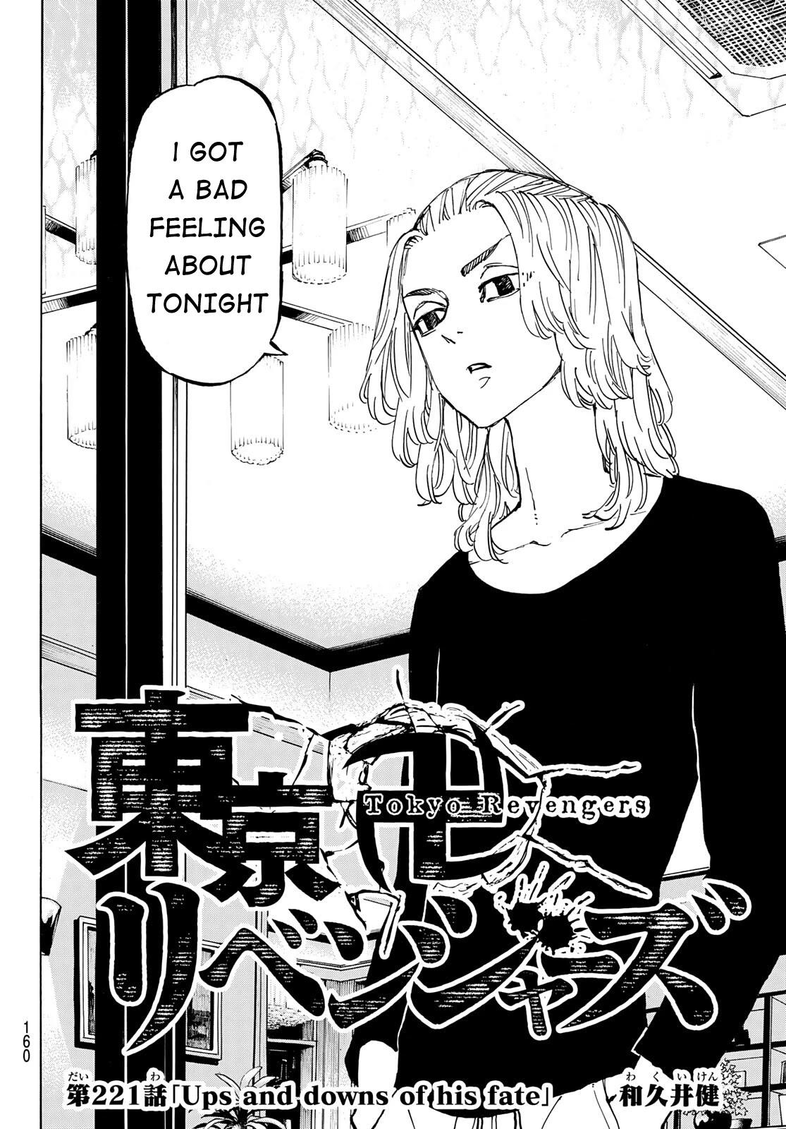 Tokyo Manji Revengers Chapter 221: Ups And Downs Of His Fate page 2 - Mangakakalot