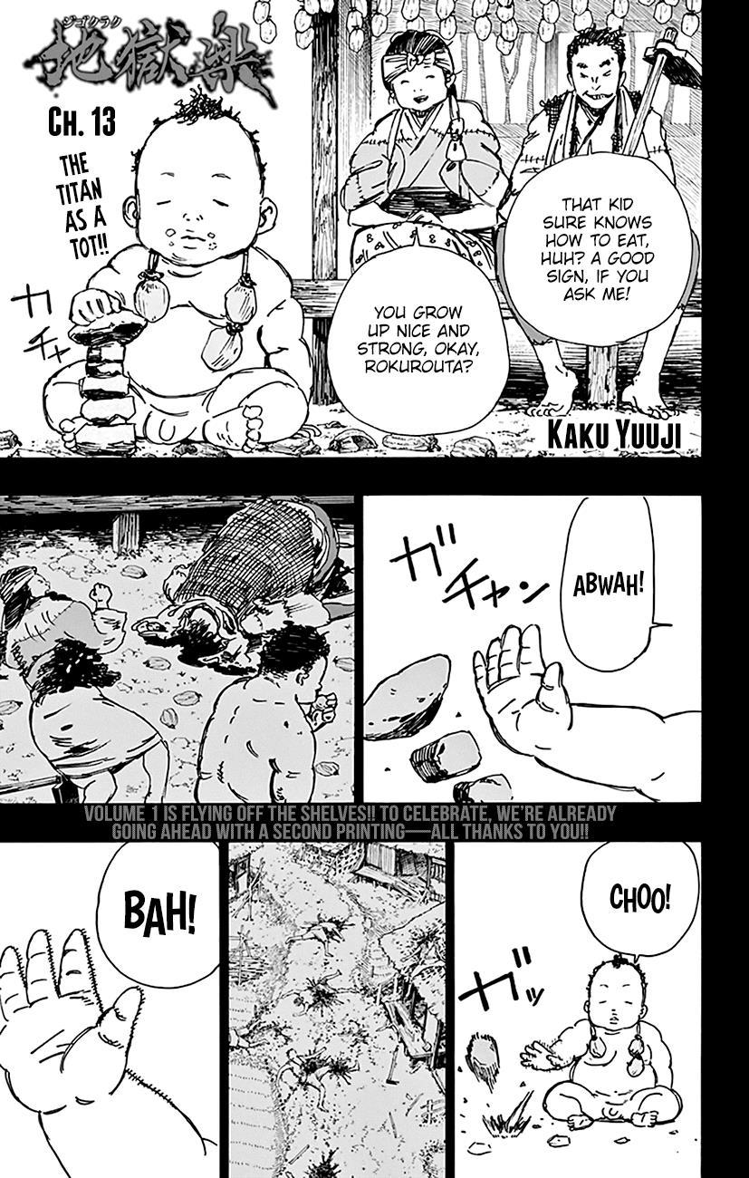 Hell's Paradise: Jigokuraku Chapter 13 page 2 - Mangakakalot