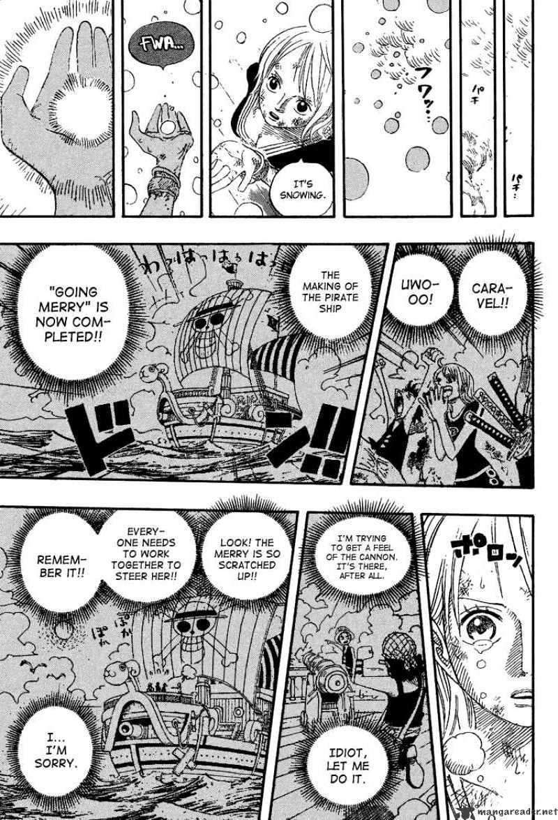One Piece Chapter 430 : The Light Falling Snow Of Reminiscence page 13 - Mangakakalot