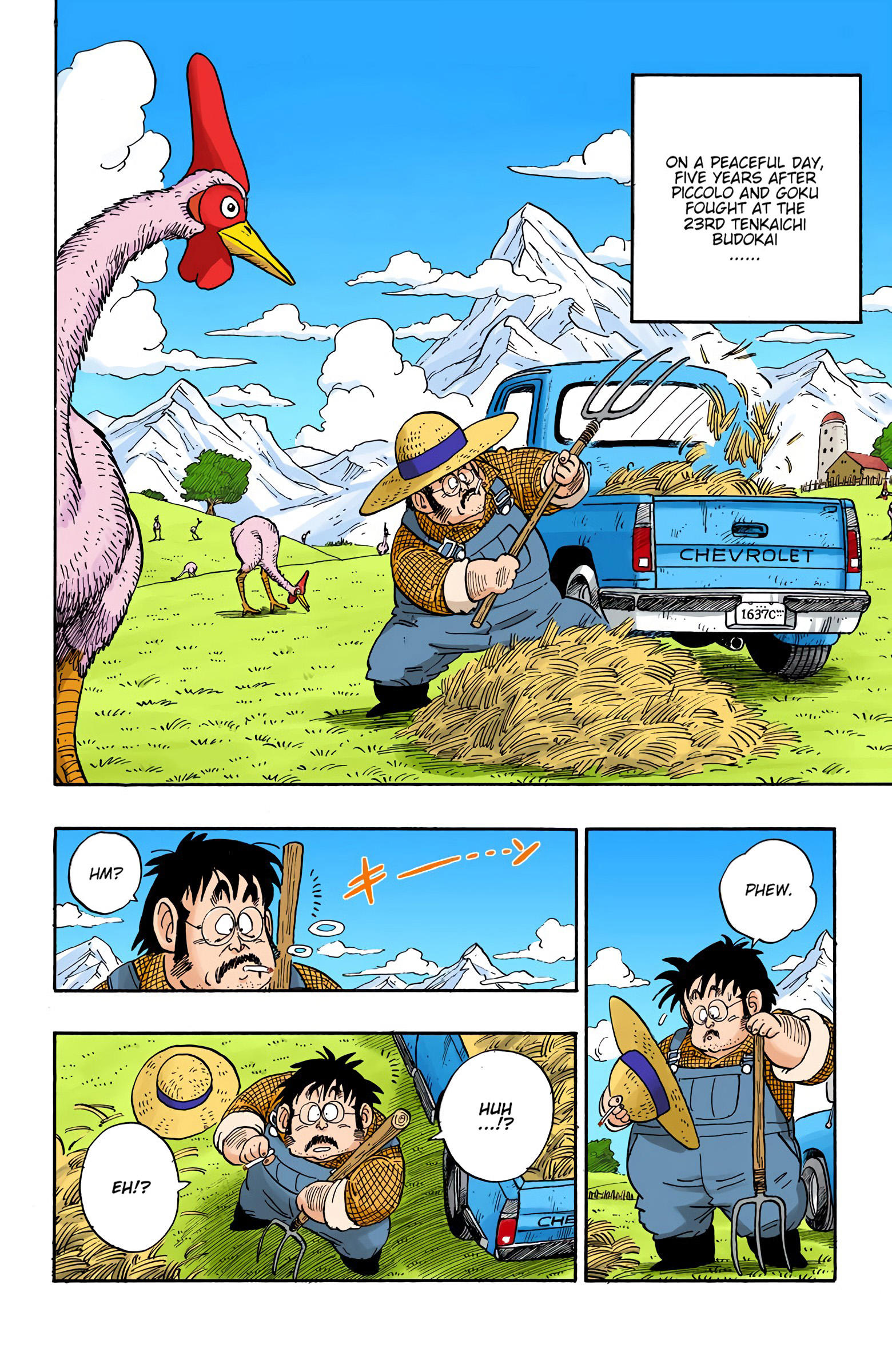 Dragon Ball - Full Color Edition Vol.17 Chapter 195: The Mysterious Warrior From Space page 3 - Mangakakalot