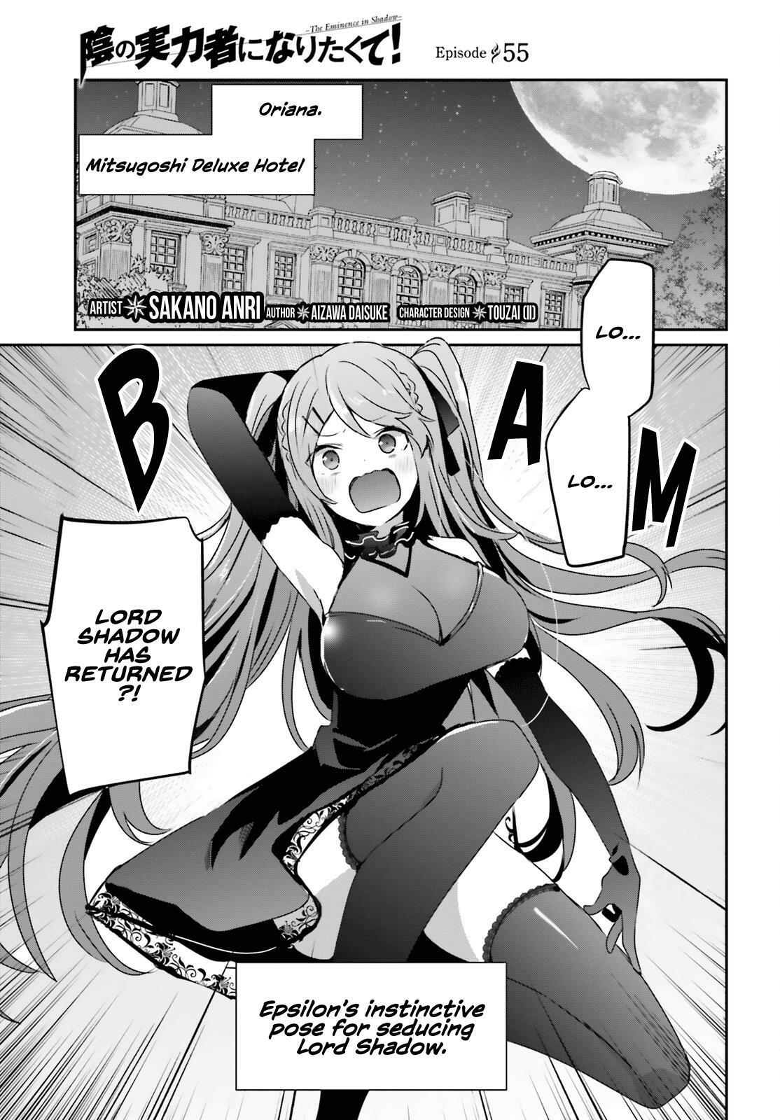 The Eminence in Shadow, Chapter 57 - The Eminence in Shadow Manga Online