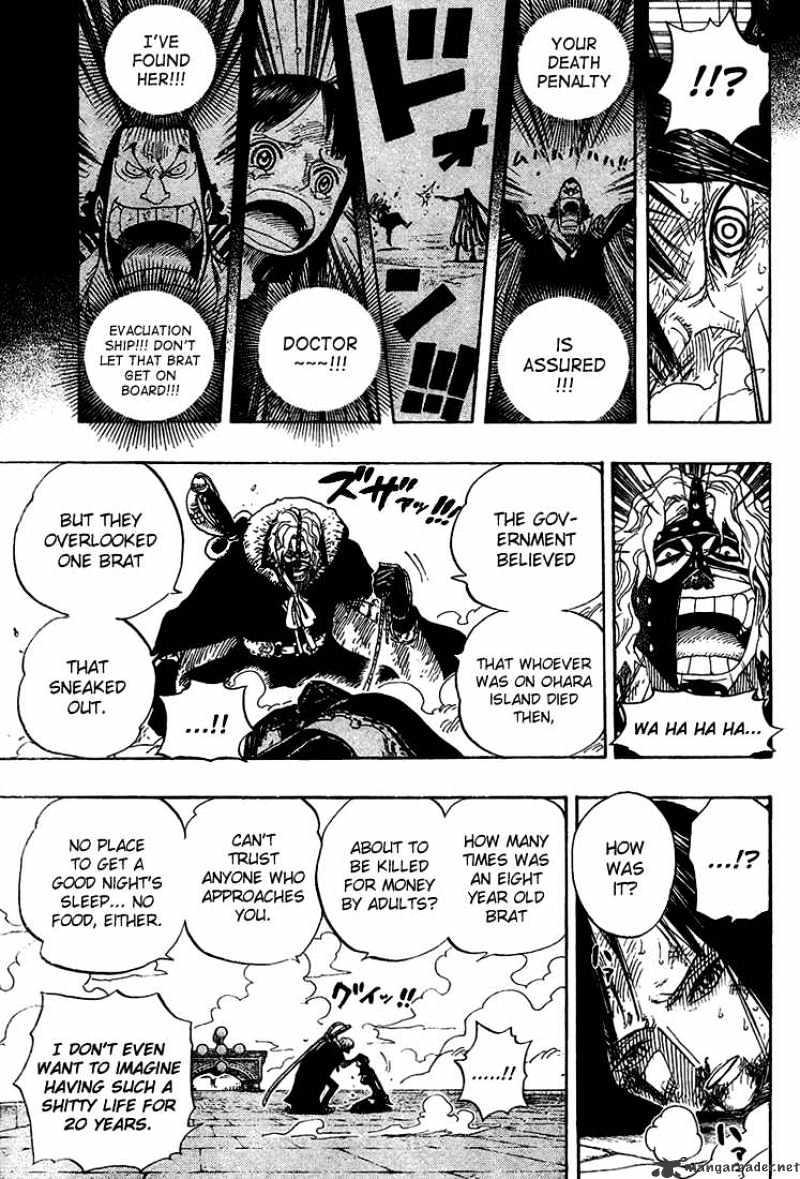 One Piece Chapter 419 : Legend Of A Hero page 9 - Mangakakalot