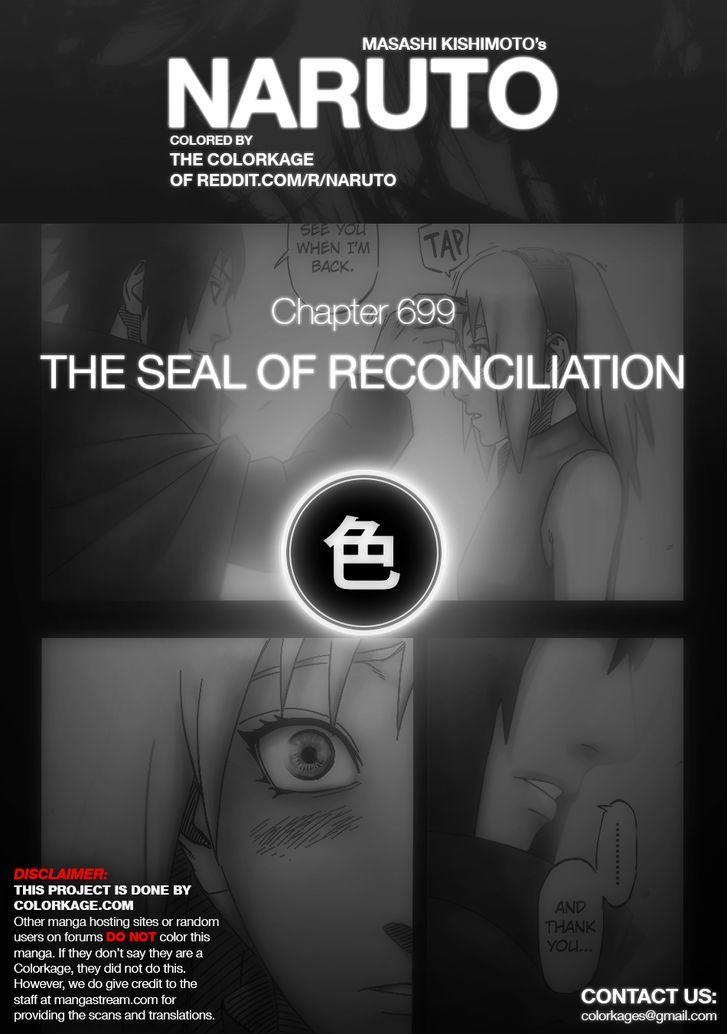 Naruto Vol.72 Chapter 699.1 : The Seal Of Reconciliation  
