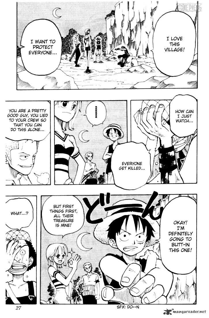 One Piece Chapter 27 : Information Based page 26 - Mangakakalot