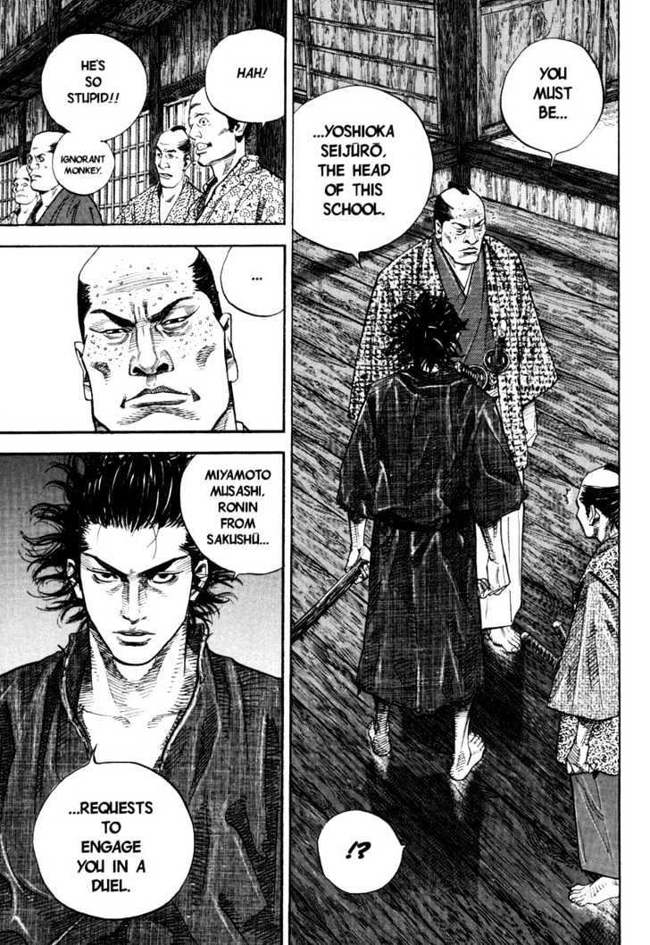 Vagabond Vol.3 Chapter 25 : Chaos At The Yoshioka School page 17 - Mangakakalot