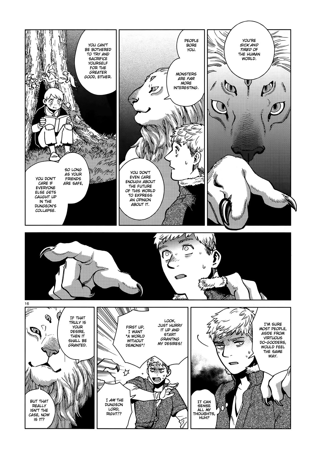 Dungeon Meshi Chapter 88: Winged Lion Iii page 16 - Mangakakalot