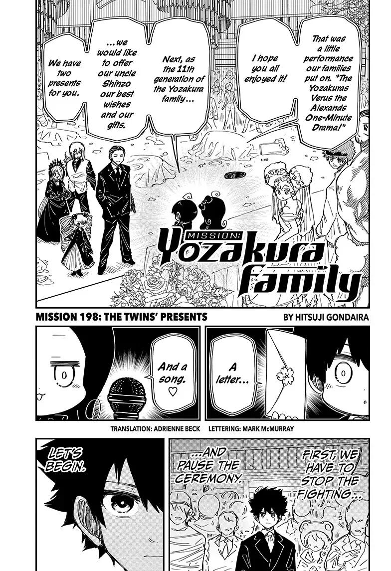 mission: yozakura family chapter 185 - English Scans - High Quality