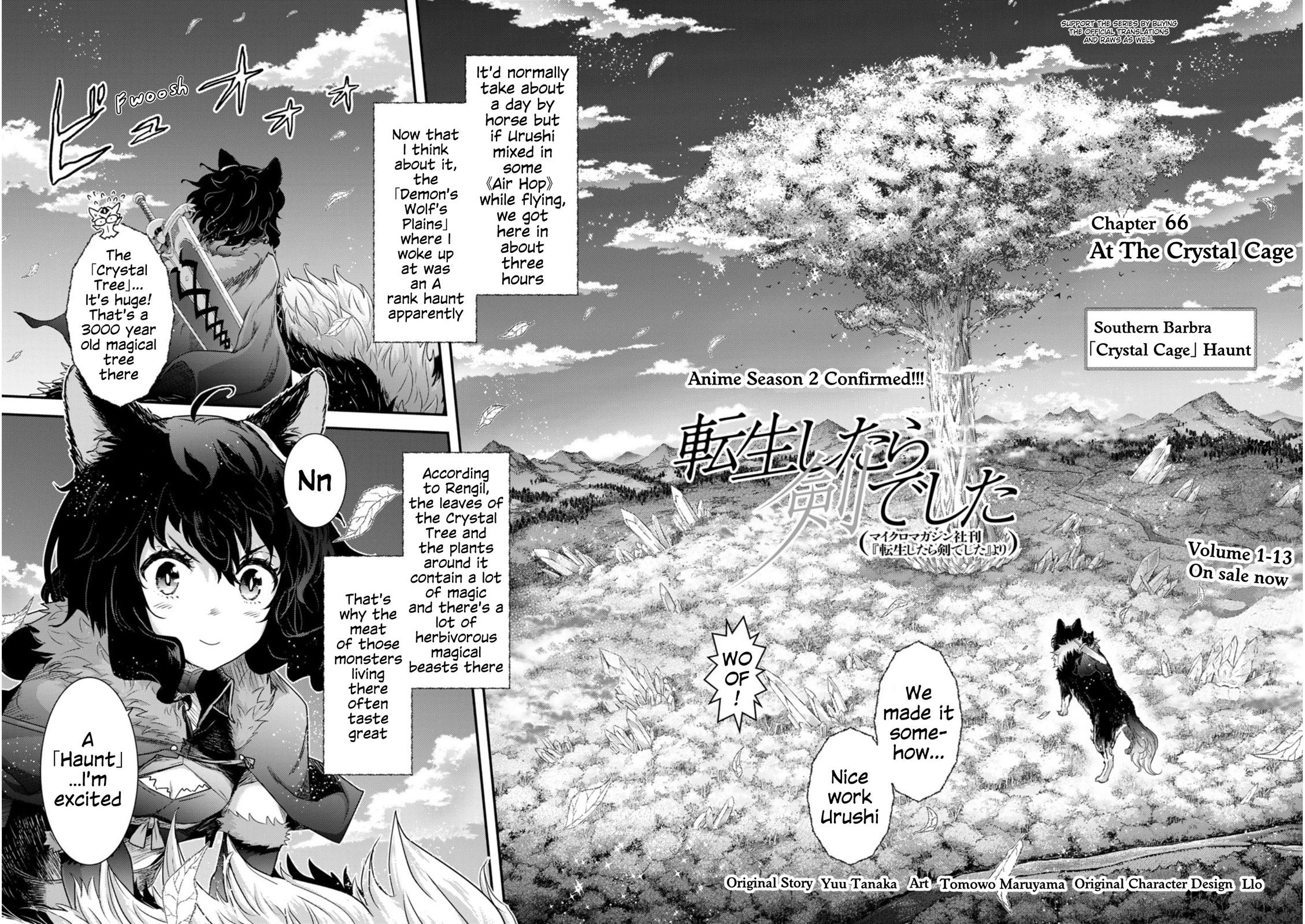 Read Tensei Shitara Ken Deshita Chapter 66 on Mangakakalot