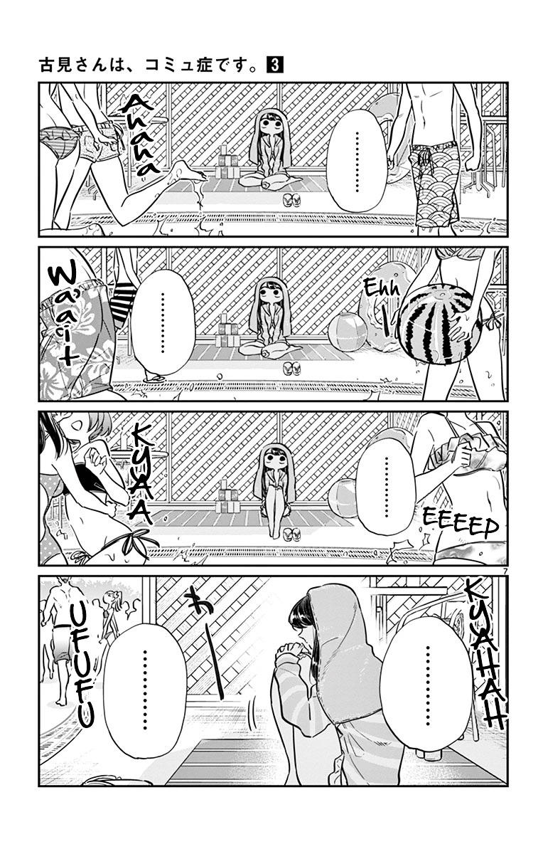 Komi-San Wa Komyushou Desu Vol.3 Chapter 40: Just A Graze page 7 - Mangakakalot
