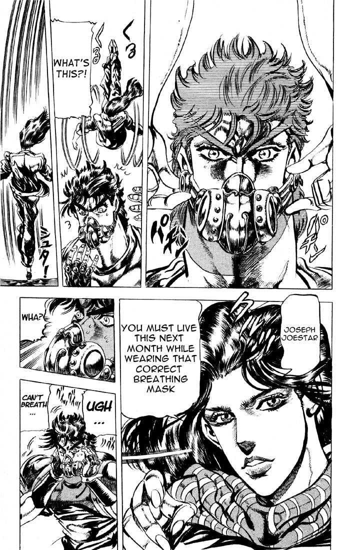 Jojo's Bizarre Adventure Vol.8 Chapter 72 : The Training Of A Ripple Warrior page 7 - 