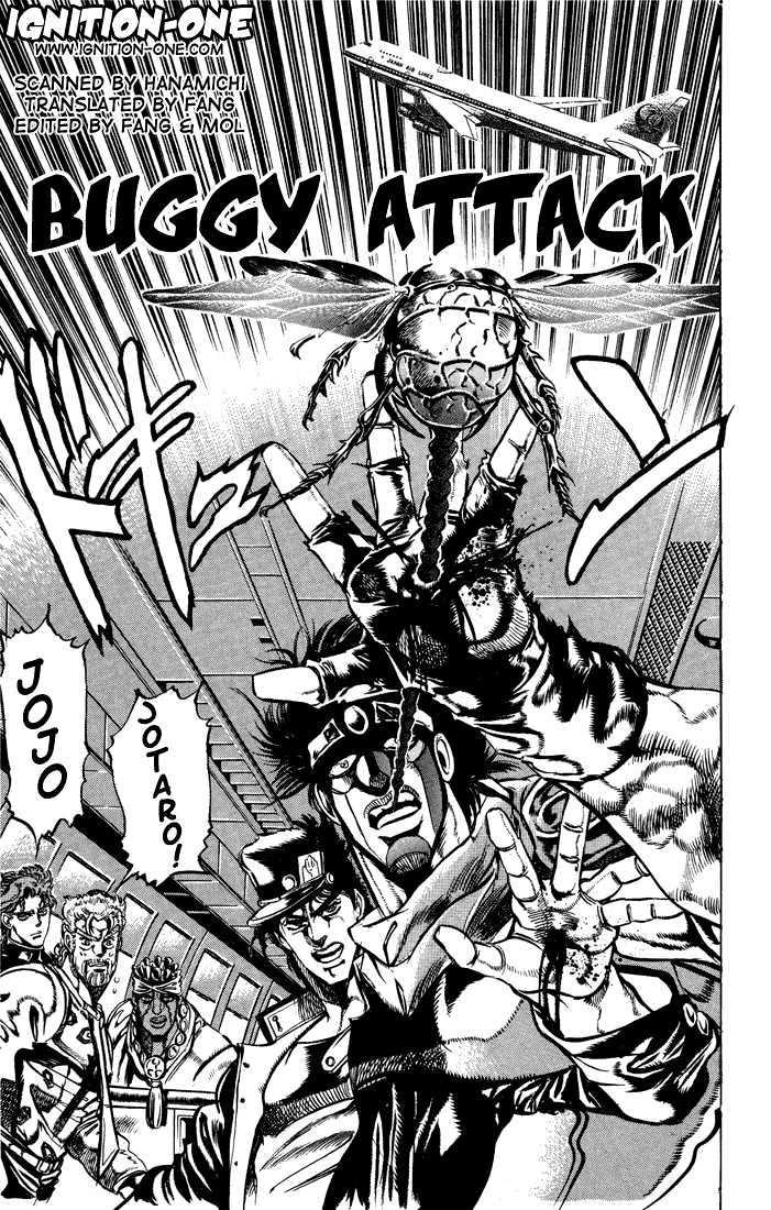 Jojo's Bizarre Adventure Vol.13 Chapter 123 : Attack Of The Strange Insects page 1 - 