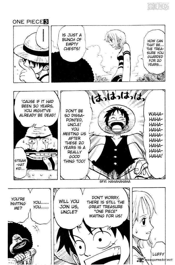 One Piece Chapter 22 : You Are A Rare And Precious Animal page 27 - Mangakakalot