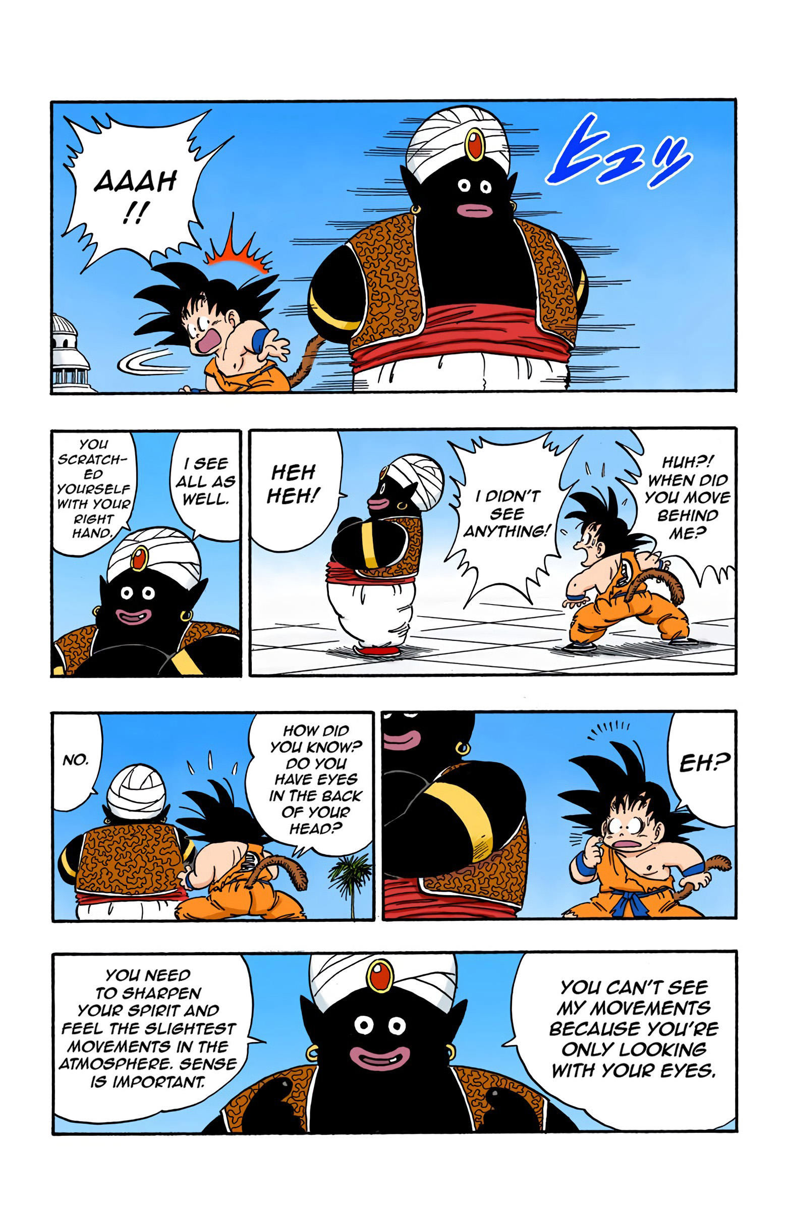 Dragon Ball - Full Color Edition Vol.14 Chapter 164: Enter God page 7 - Mangakakalot