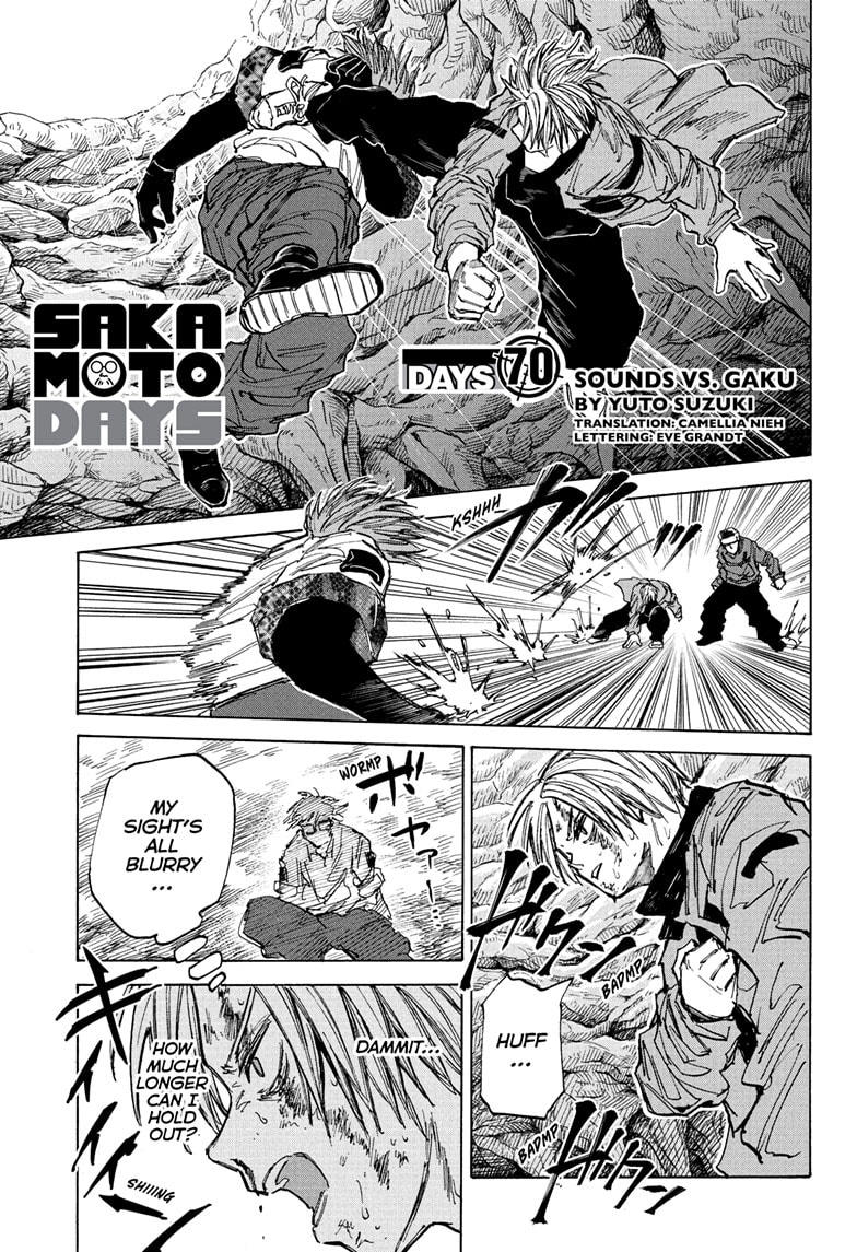 Sakamoto Days Chapter 70 page 1 - Mangakakalot