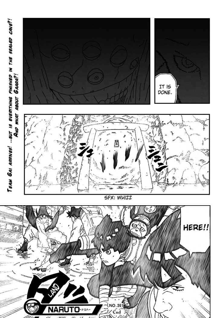 Vol.29 Chapter 261 – Jinchūriki…!! | 20 page