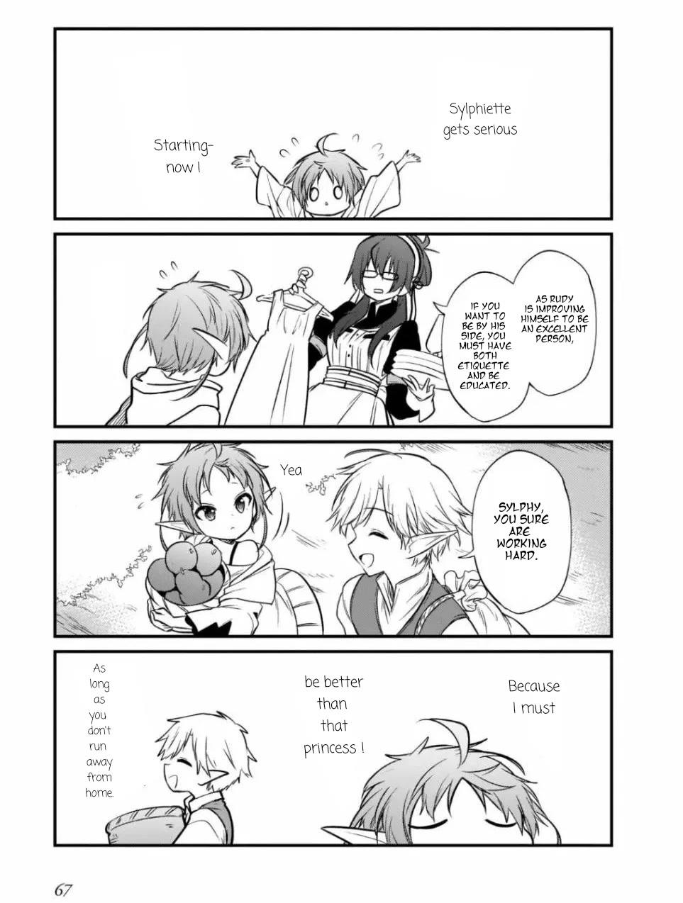 MUSHOKU TENSEI: EVEN IF IT'S A 4-KOMA, I'LL GET SERIOUS chapter-11 Page 11