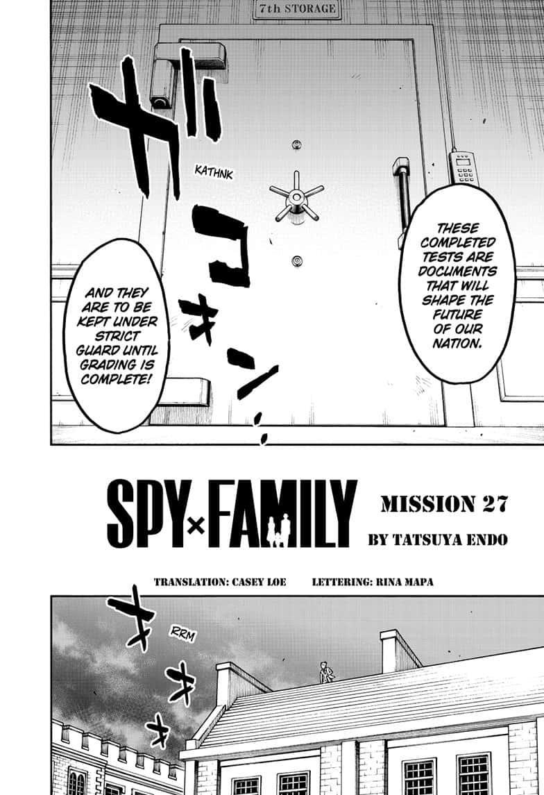 Spy X Family Chapter 27 page 2 - Mangakakalot