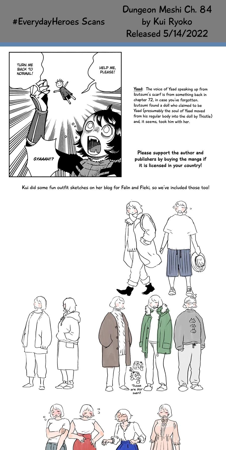 Dungeon Meshi Chapter 84: Marcille Iii page 35 - Mangakakalot