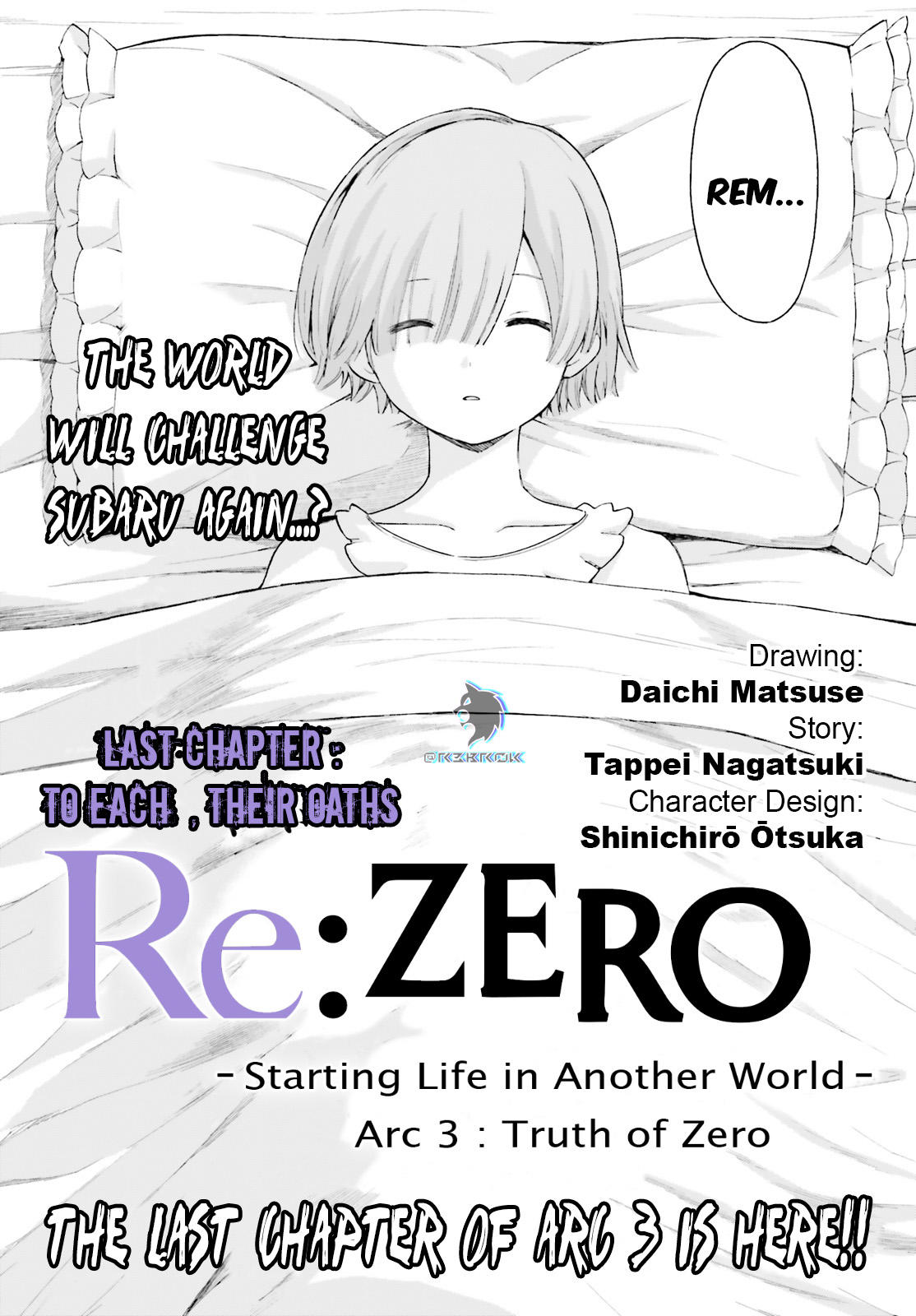 Re Zero Kara Hajimeru Isekai Seikatsu Daisanshou Truth Of Zero Chapter 53 Manga Online For Free Mangakakalot City