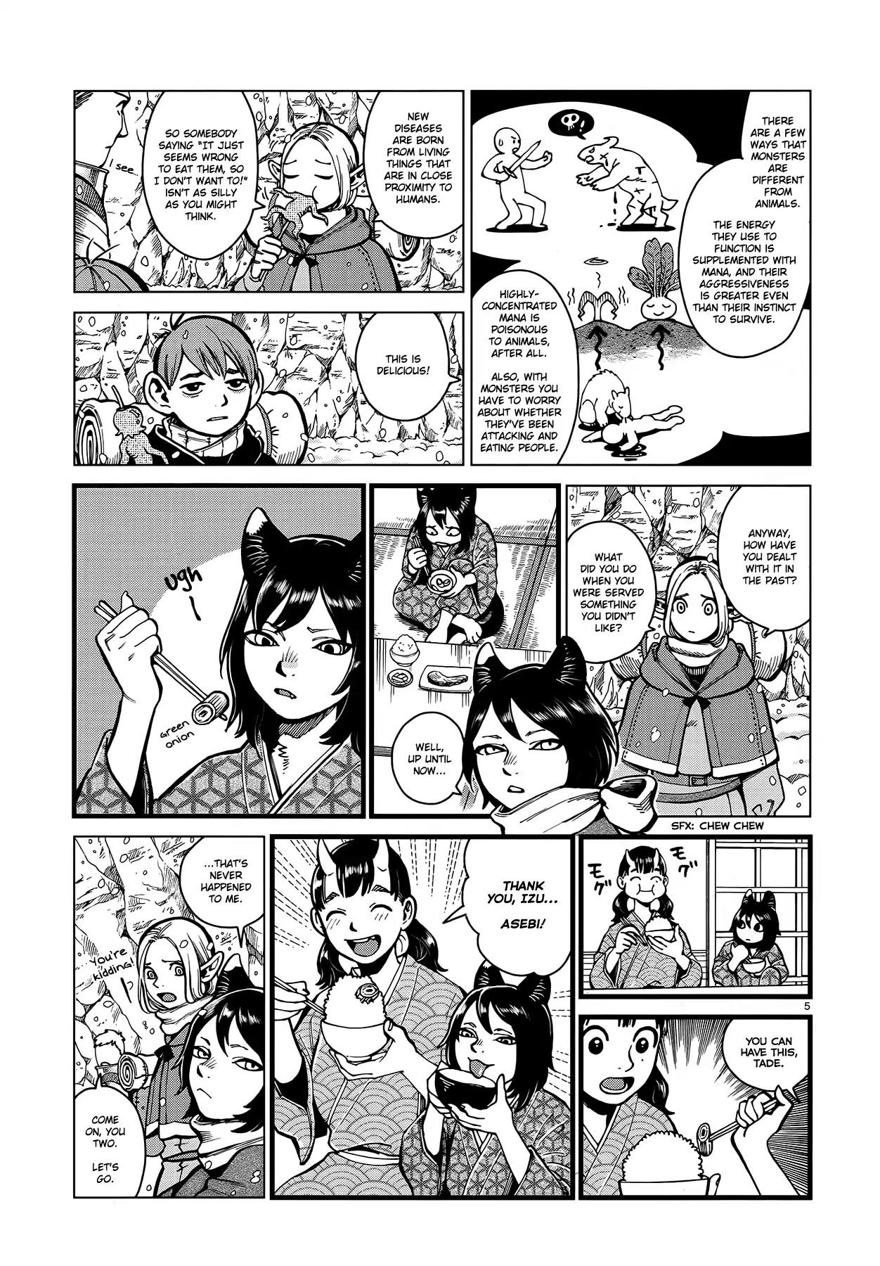 Dungeon Meshi Chapter 44: Barometz page 5 - Mangakakalot