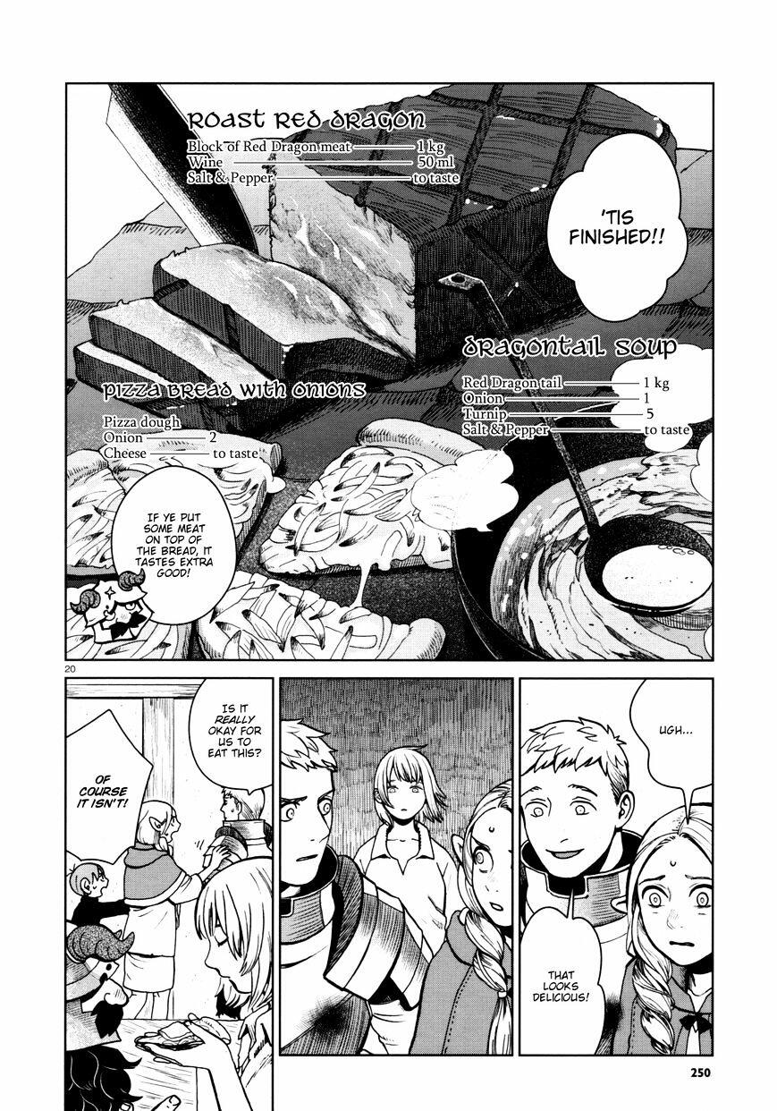 Dungeon Meshi Chapter 28 : Red Dragon Vi page 20 - Mangakakalot